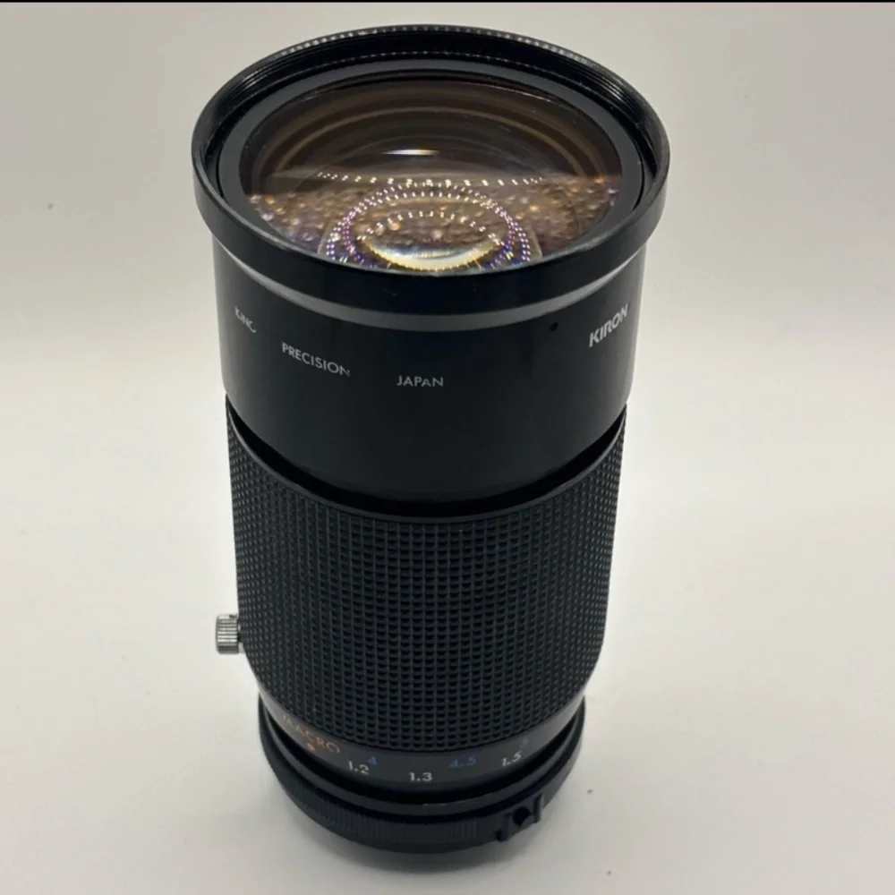 Kiron Black Telphoto Macro Zoom Lens 28 - 210 mm f/4-5.6 Camera Zoom Lens